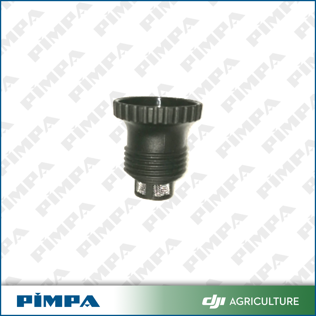 Spray Tank Base Plug Port (Round Ridged Base)